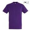 Imperial T-Shirt bedrucken Dark Purple XL Sol´S