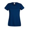 Valueweight  Lady fit T-shirt Girlie Navy S Fruit of the Loom
