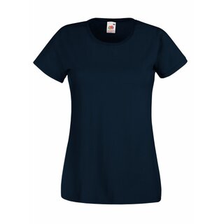 Valueweight  Lady fit T-shirt Girlie Deep Navy XS Fruit of the Loom