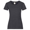 Valueweight  Lady fit T-shirt Girlie Dark Heather grey XXL Fruit of the Loom