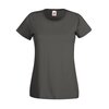 Valueweight  Lady fit T-shirt Girlie Light Graphit S Fruit of the Loom