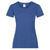 Valueweight  Lady fit T-shirt Girlie Retro Heather Royal S Fruit of the Loom
