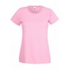 Valueweight  Lady fit T-shirt Girlie Light Pink XS Fruit of the Loom