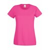 Valueweight  Lady fit T-shirt Girlie Fuchsia S Fruit of the Loom