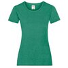 Valueweight  Lady fit T-shirt Girlie Retro Heather Green M Fruit of the Loom