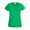 Valueweight  Lady fit T-shirt Girlie Kelly Green XS Fruit of the Loom
