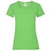 Valueweight  Lady fit T-shirt Girlie Lime Green XS Fruit of the Loom