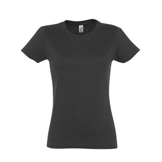 Imperial Women T-Shirt bedrucken Dark grey XL Sol´S