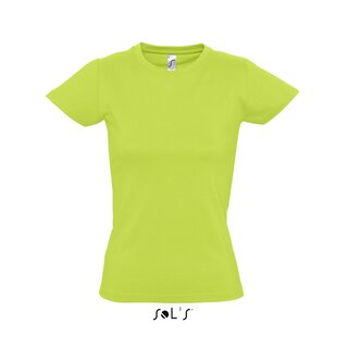 Imperial Women T-Shirt bedrucken Apple Green M Sol´S