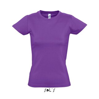Imperial Women T-Shirt bedrucken Light Purple XXL Sol´S