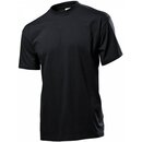 Classic T-Shirt bedrucken Black opal Large Stedman