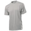 Classic T-Shirt bedrucken Soft grey Small Stedman