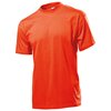 Classic T-Shirt bedrucken Brilliant orange Medium Stedman