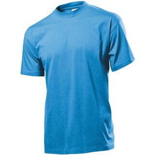 Classic T-Shirt bedrucken Light blue Small Stedman