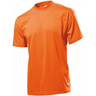 Classic T-Shirt bedrucken Orange Small Stedman