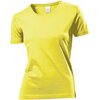 Classic T-Shirt bedrucken Women Yellow Small Stedman