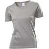 Classic T-Shirt bedrucken Women Grey heather Small Stedman