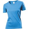 Classic T-Shirt bedrucken Women Light blue Small Stedman