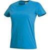 Classic T-Shirt bedrucken Women Ocean blue Small Stedman