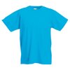 Kids Valueweight T-Shirt bedrucken Azure Blue 140 Fruit of the Loom