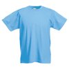 Kids Valueweight T-Shirt bedrucken Sky Blue 140 Fruit of the Loom