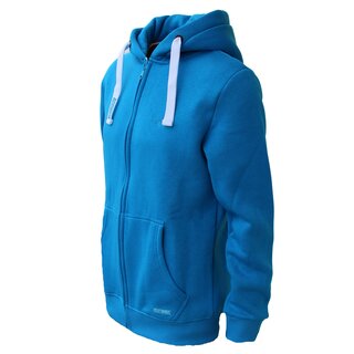 Premium Heavy Zipped Hoodie  Royal Blue S