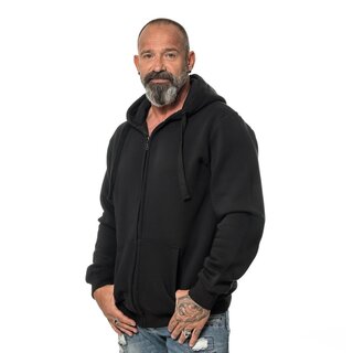 Premium Heavy Zipped Hoodie  Smokey Grey XXL