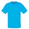 Valueweight T-Shirt bedrucken Azure Blue M Fruit of the Loom