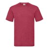 Valueweight T-Shirt bedrucken Vintage Heather Red L Fruit of the Loom