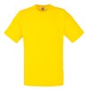 Valueweight T-Shirt bedrucken Yellow S Fruit of the Loom