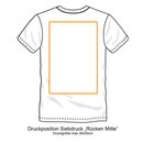 T-shirt  Hoodie Siebdruck Rcken Mitte 50-74 Stck 1 Farbe