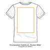 T-shirt  Hoodie Siebdruck Rcken Mitte 2000-2999 Stck 4 Farben