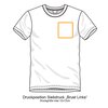 T-shirt  Hoodie Siebdruck Brust Links 5000-7499 Stck 11 Farben